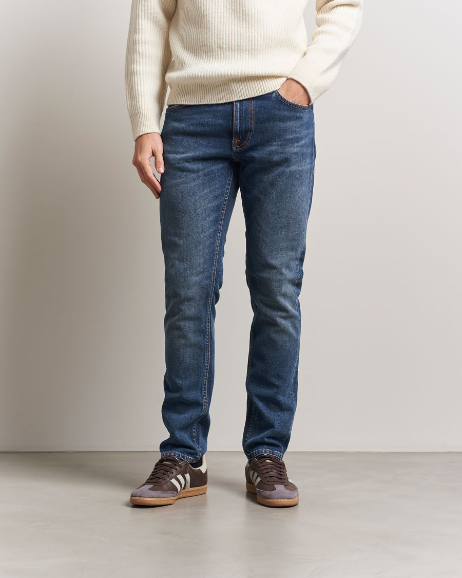 Heren | Afdelingen | Nudie Jeans | Lean Dean Jeans Troubled Sea