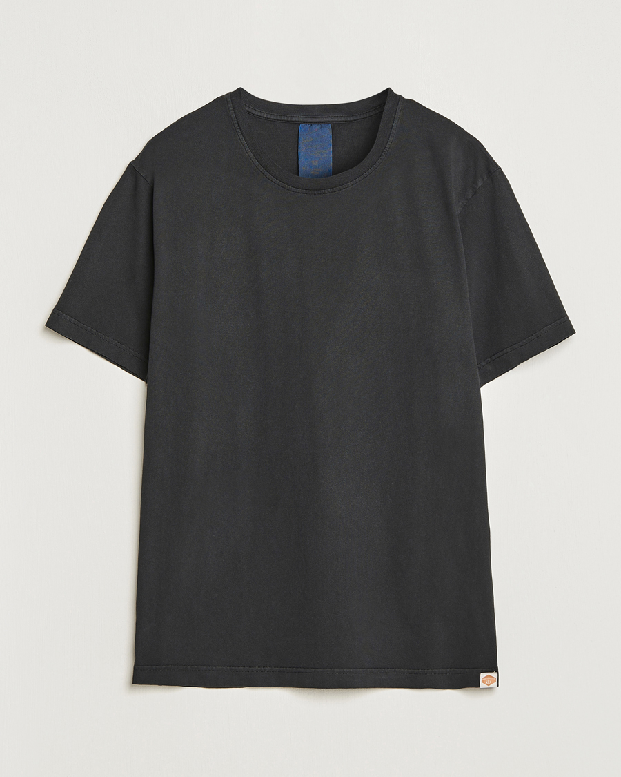Heren | T-shirts | Nudie Jeans | Uno Everyday Crew Neck T-Shirt Black