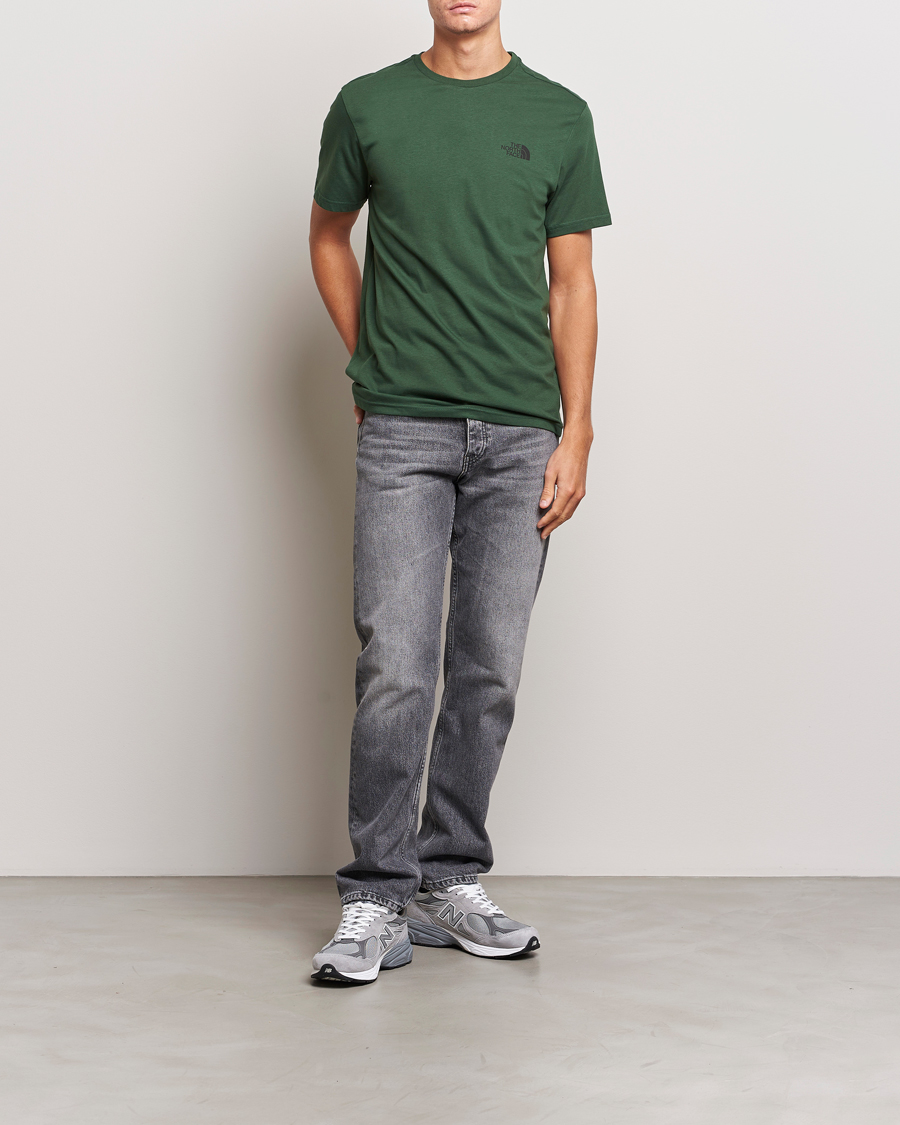 Heren | T-shirts | The North Face | Simple Dome Tee Pine Needle