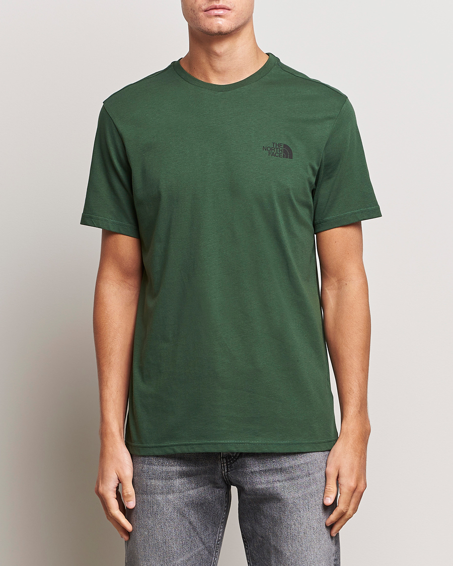 Heren | T-shirts | The North Face | Simple Dome Tee Pine Needle