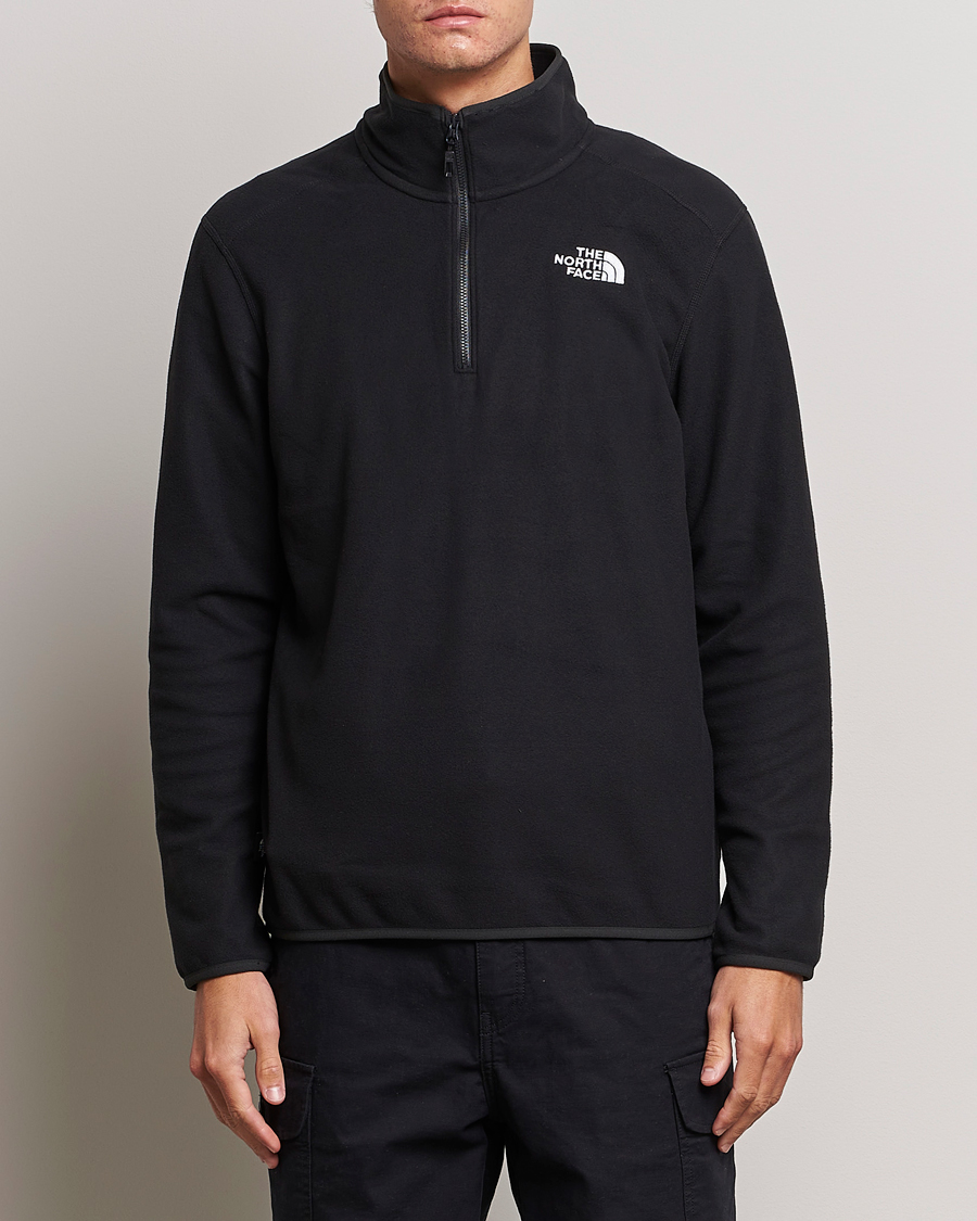 Heren | Truien | The North Face | Glacier 1/4 Zip Fleece Black