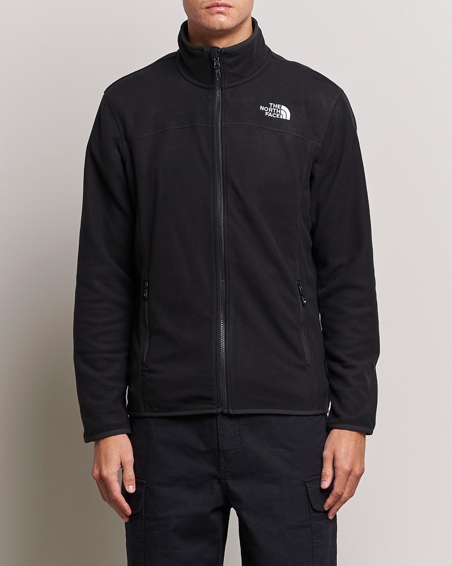 Heren | Truien | The North Face | Glacier Full Zip Fleece Black