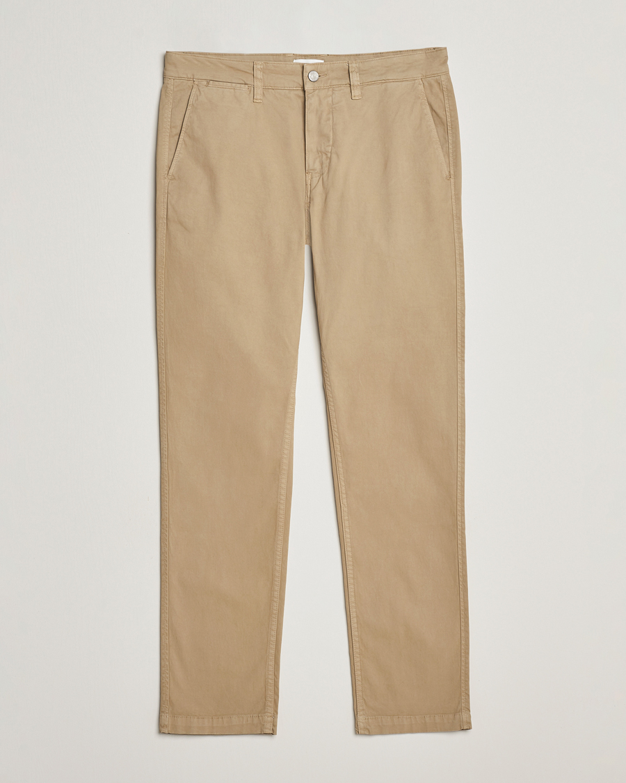 Heren | Broeken | NN07 | Marco Slim Fit Stretch Chinos Khaki