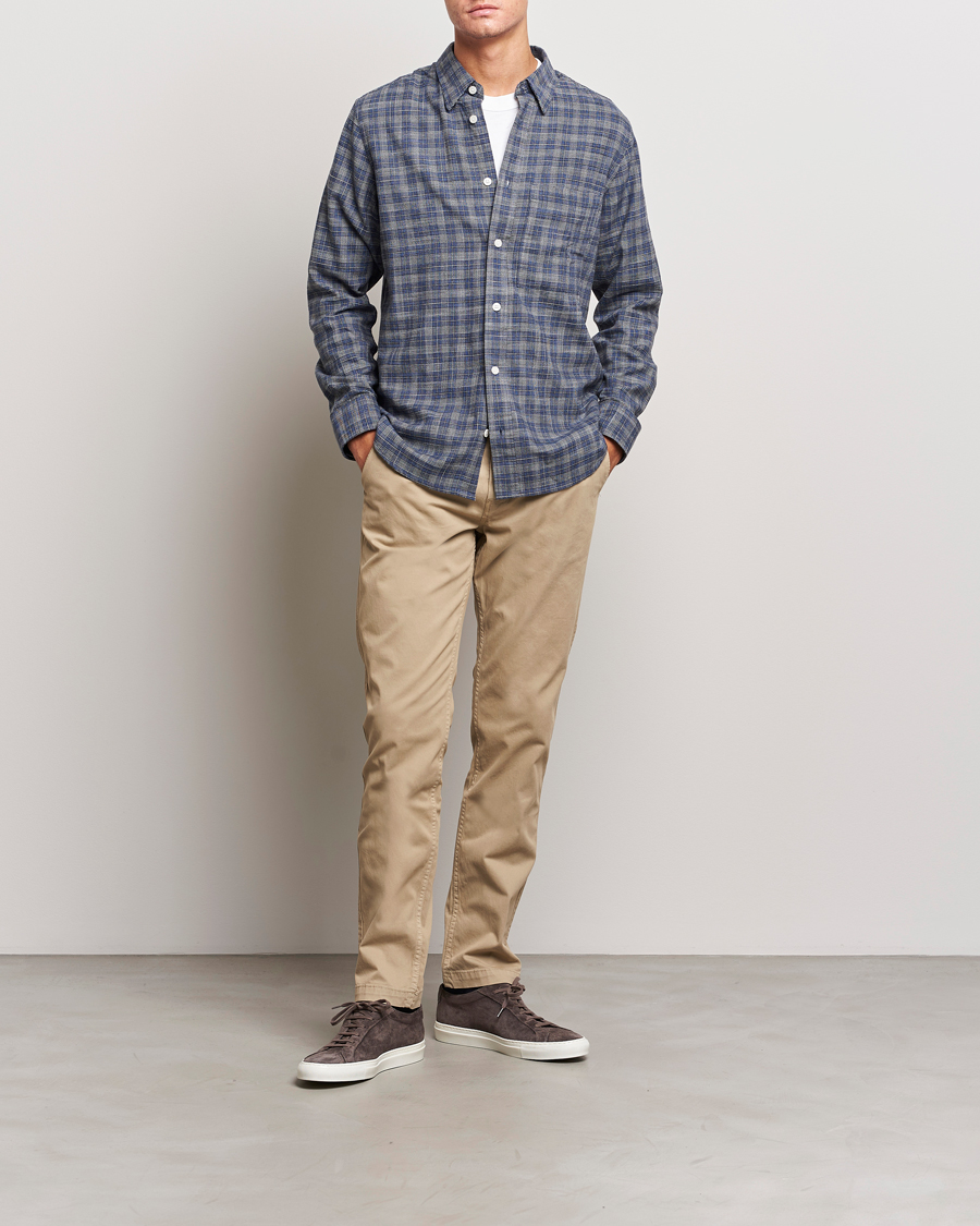 Heren | Broeken | NN07 | Marco Slim Fit Stretch Chinos Khaki