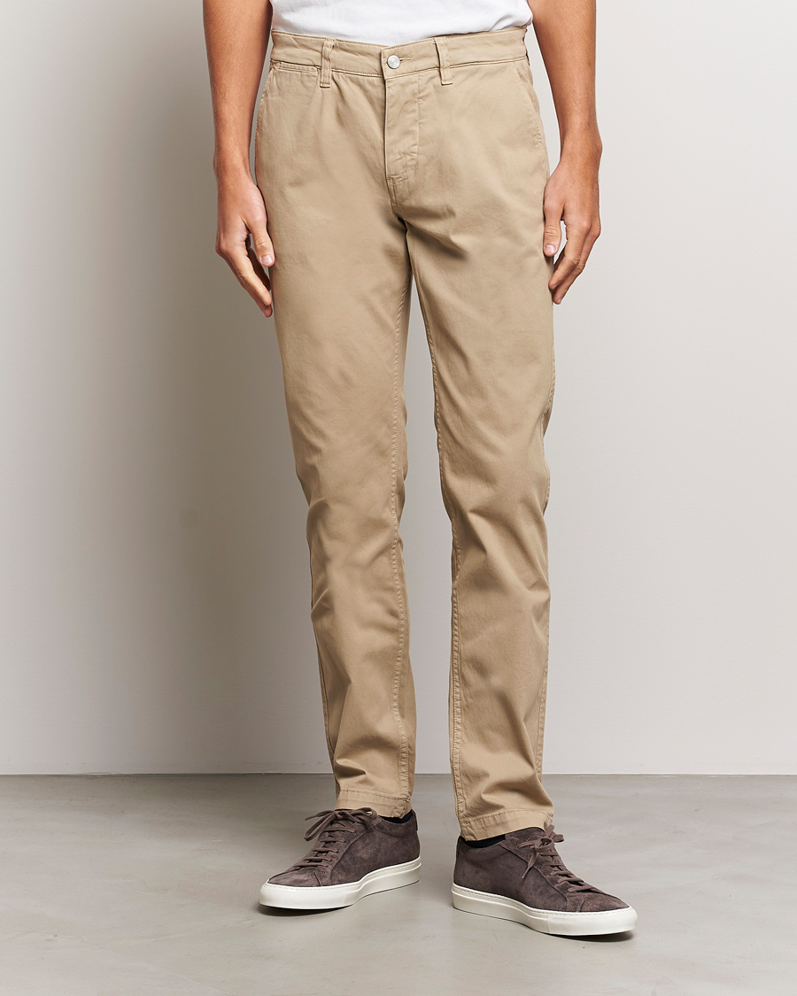 Heren |  | NN07 | Marco Slim Fit Stretch Chinos Khaki