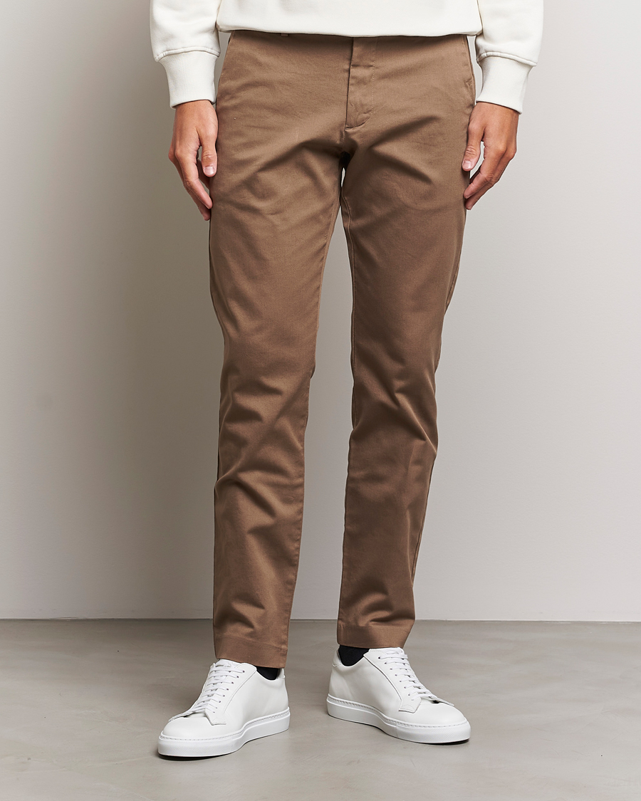 Heren | Chino's | NN07 | Theo Regular Fit Stretch Chinos Shitake