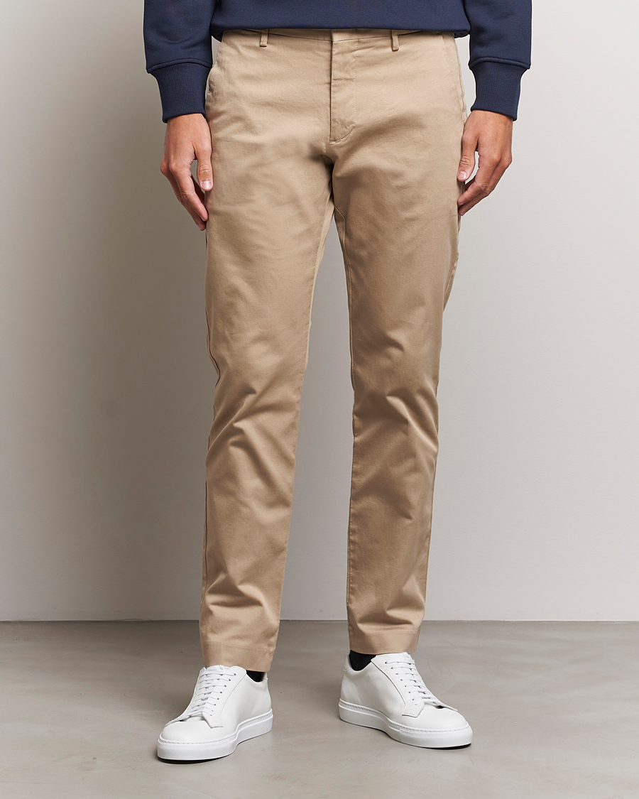 Heren | NN07 | NN07 | Theo Regular Fit Stretch Chinos Khaki