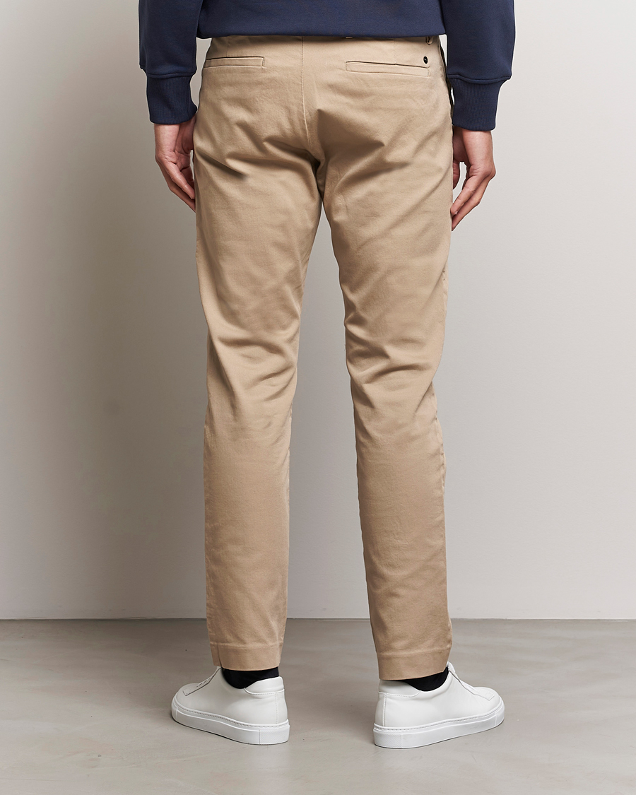 Heren | Broeken | NN07 | Theo Regular Fit Stretch Chinos Khaki