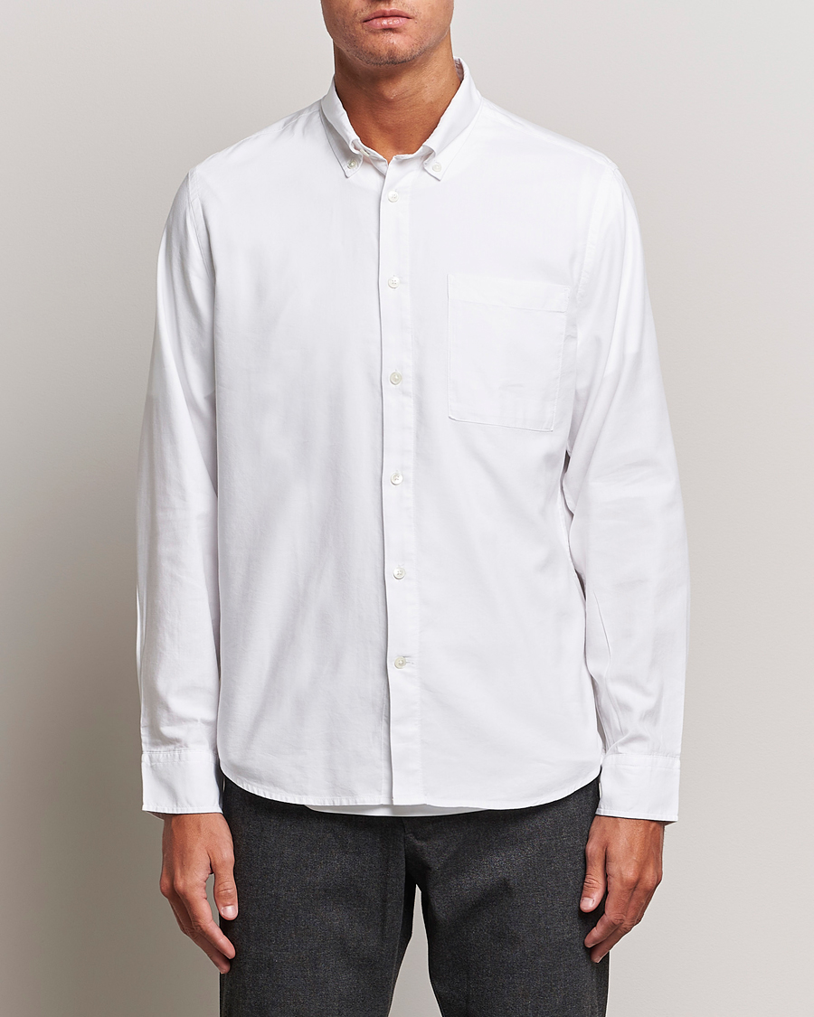 Heren | Casual | NN07 | Arne Tencel Shirt White