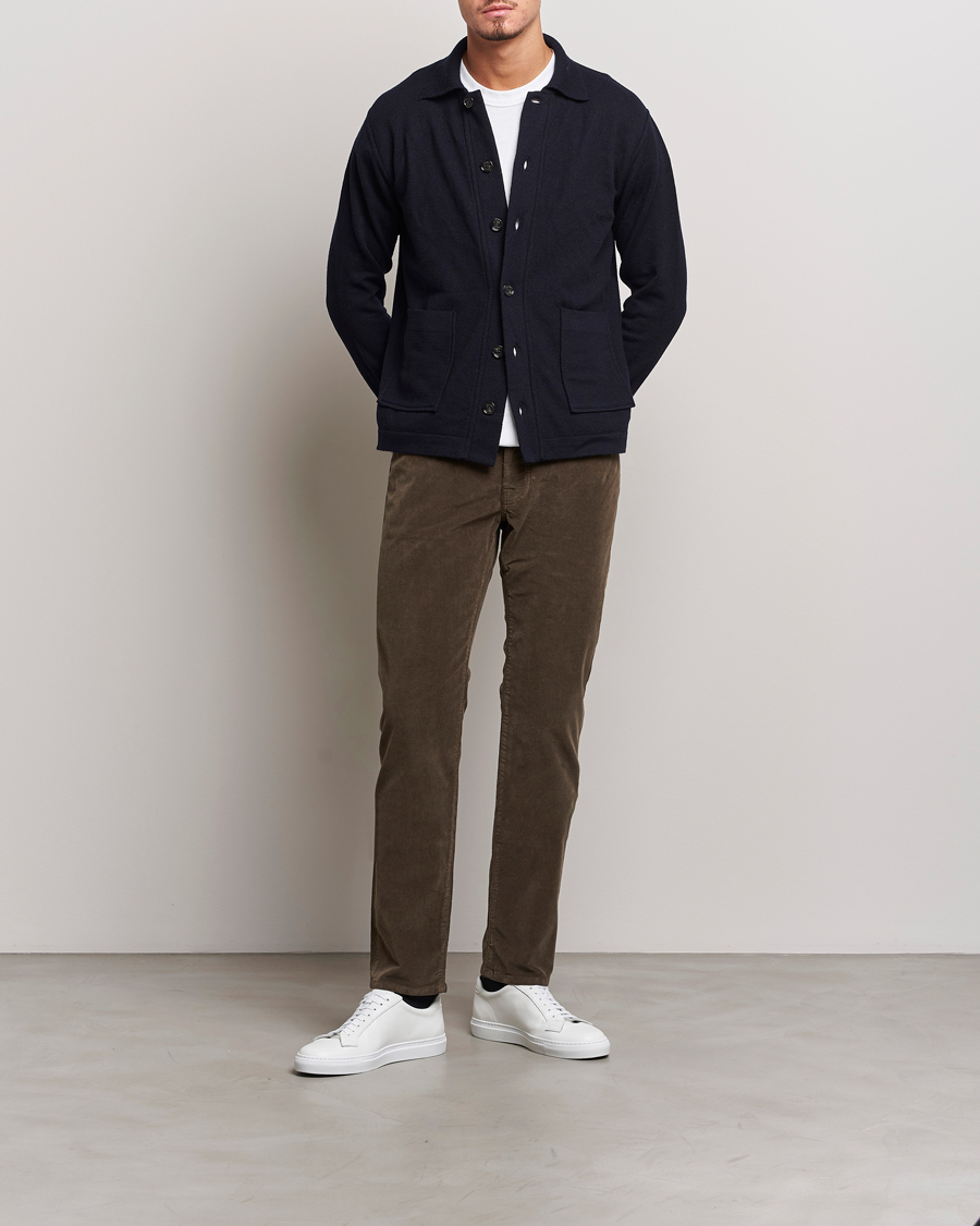 Heren | Broeken | Jacob Cohën | Bard 5-Pocket Corduroy Trousers Brown