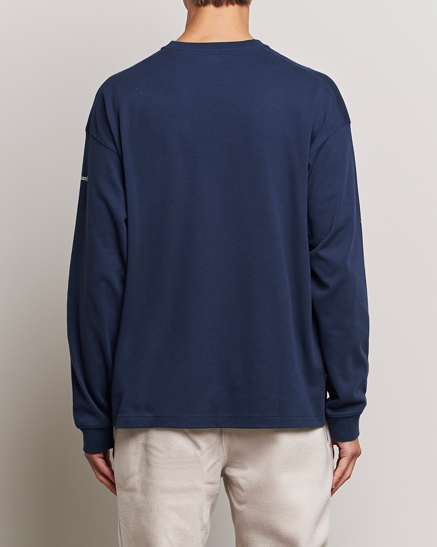 Heren | T-shirts | Columbia | Duxbery Relaxed Long Sleeve T-Shirt Collegiate Navy