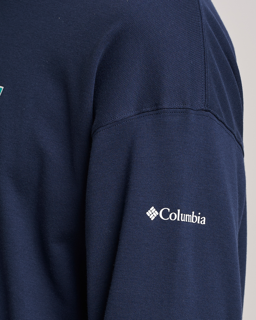 Heren | T-shirts | Columbia | Duxbery Relaxed Long Sleeve T-Shirt Collegiate Navy