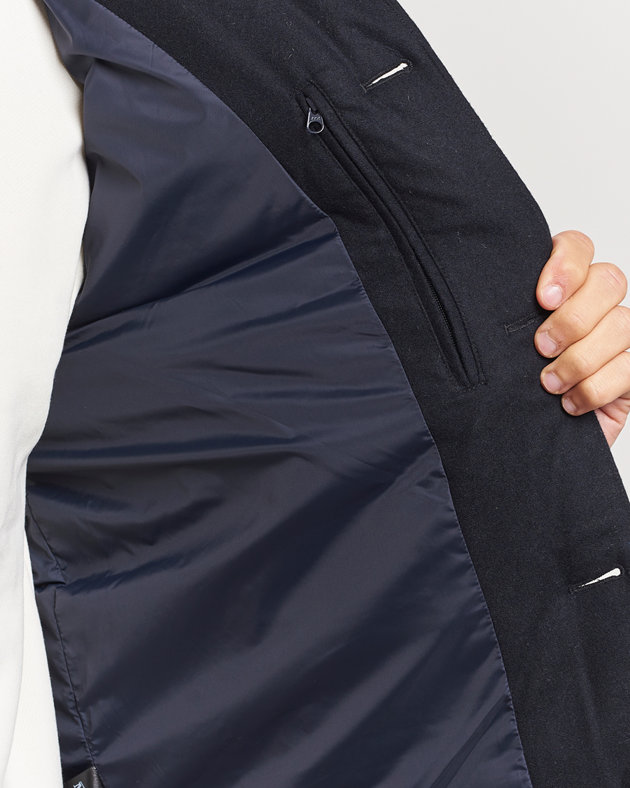 Heren | Jassen | Morris | Alston Wool Flanell Vest Blue