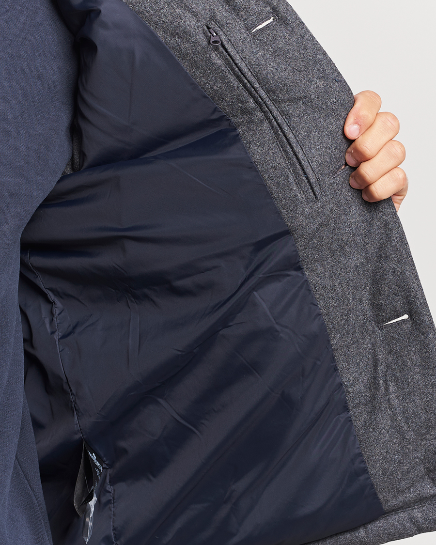 Heren | Jassen | Morris | Alston Wool Flanell Vest Grey