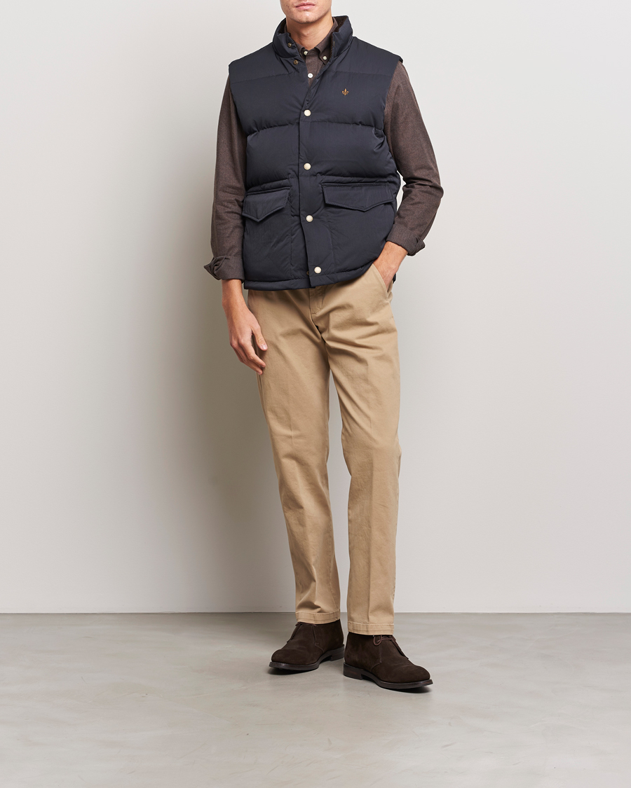 Heren | Jassen | Morris | Lockley Down Vest Blue