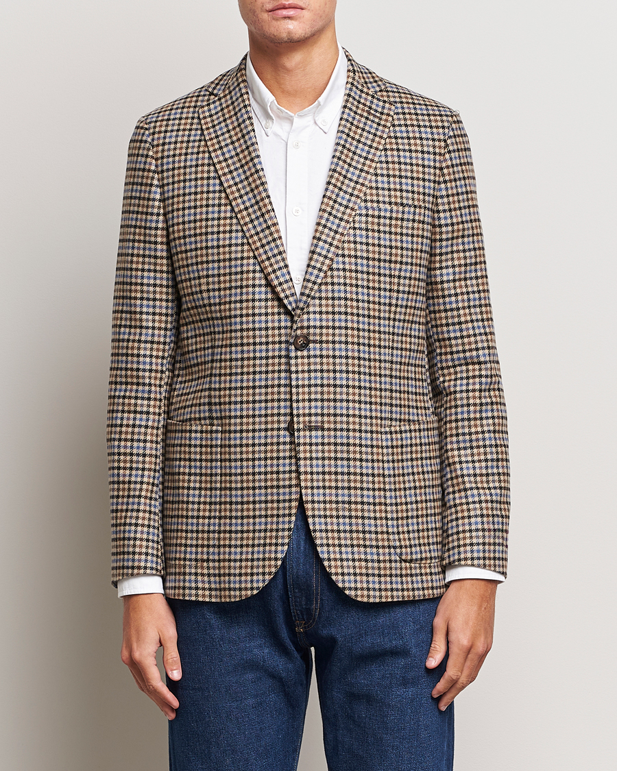 Heren | Blazers | Morris | Archie Check Blazer Khaki