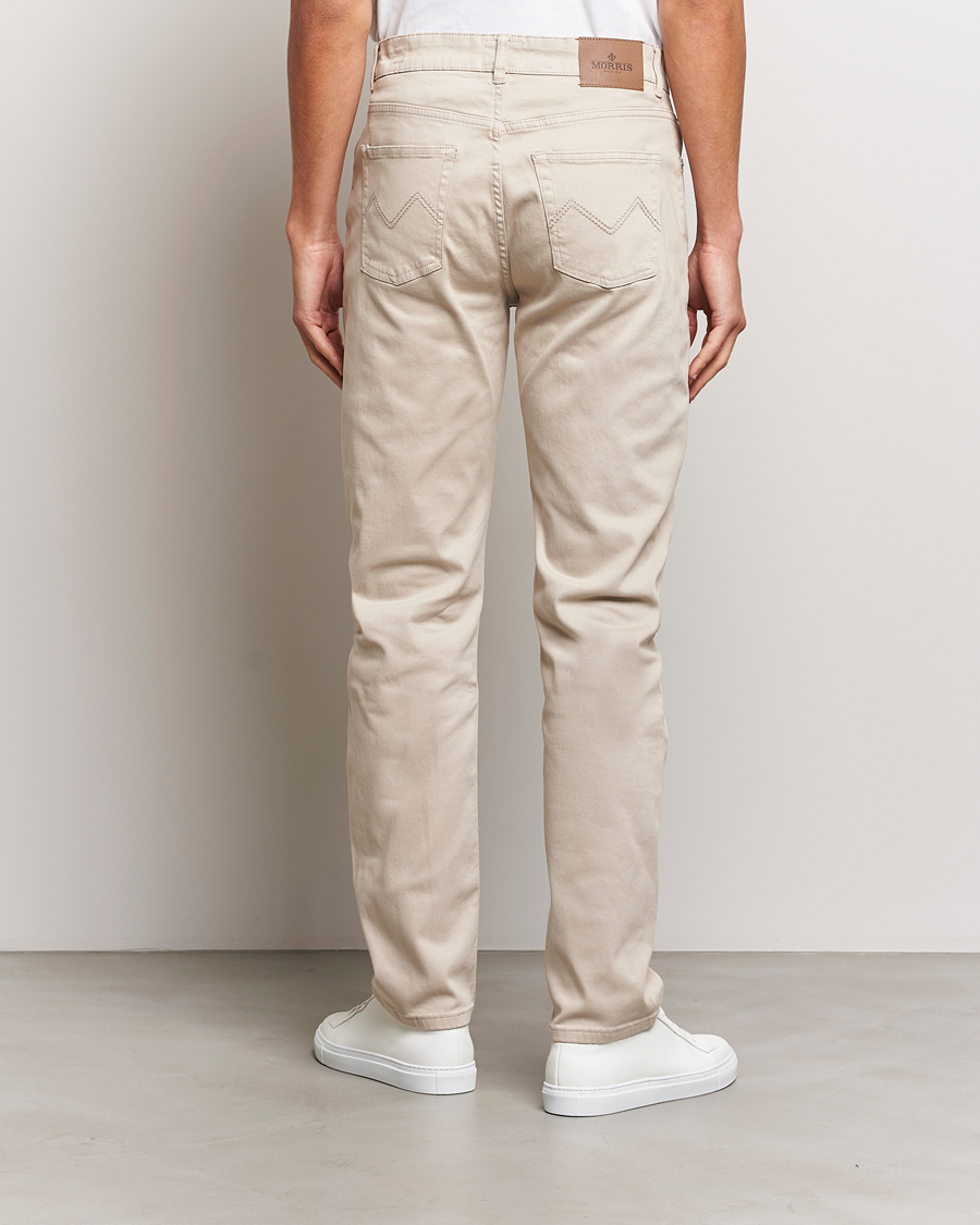 Heren | Broeken | Morris | James Brushed 5-Pocket Pant Khaki