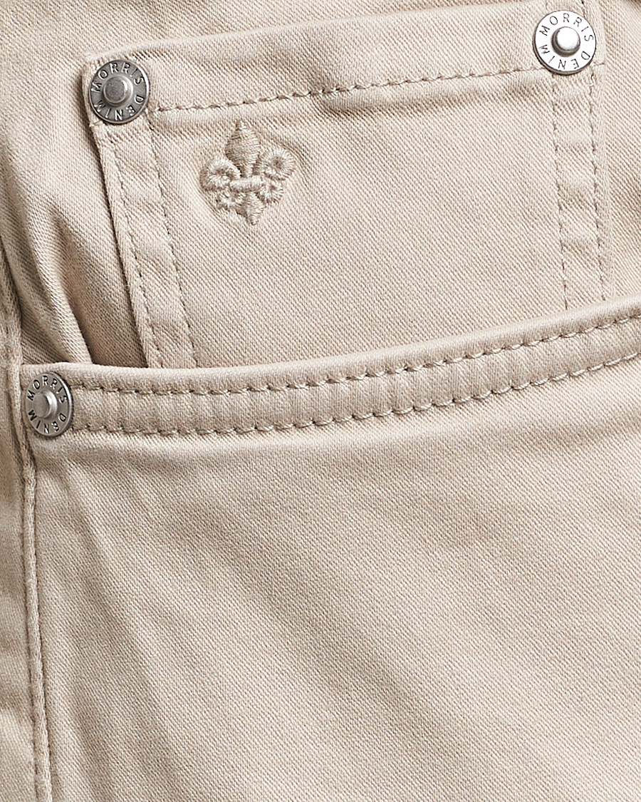 Heren | Broeken | Morris | James Brushed 5-Pocket Pant Khaki