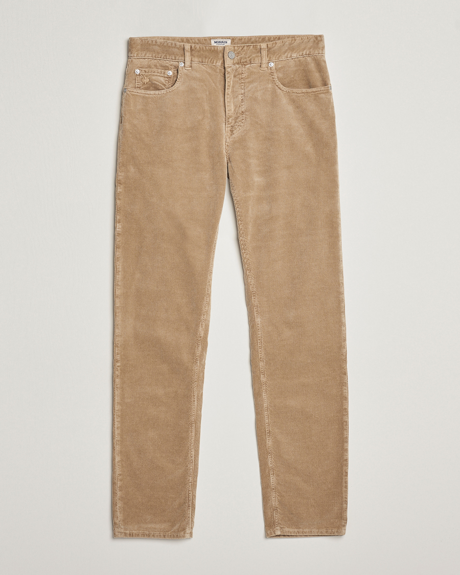Heren | Broeken | Morris | James Corduroy 5-Pocket Pant Camel