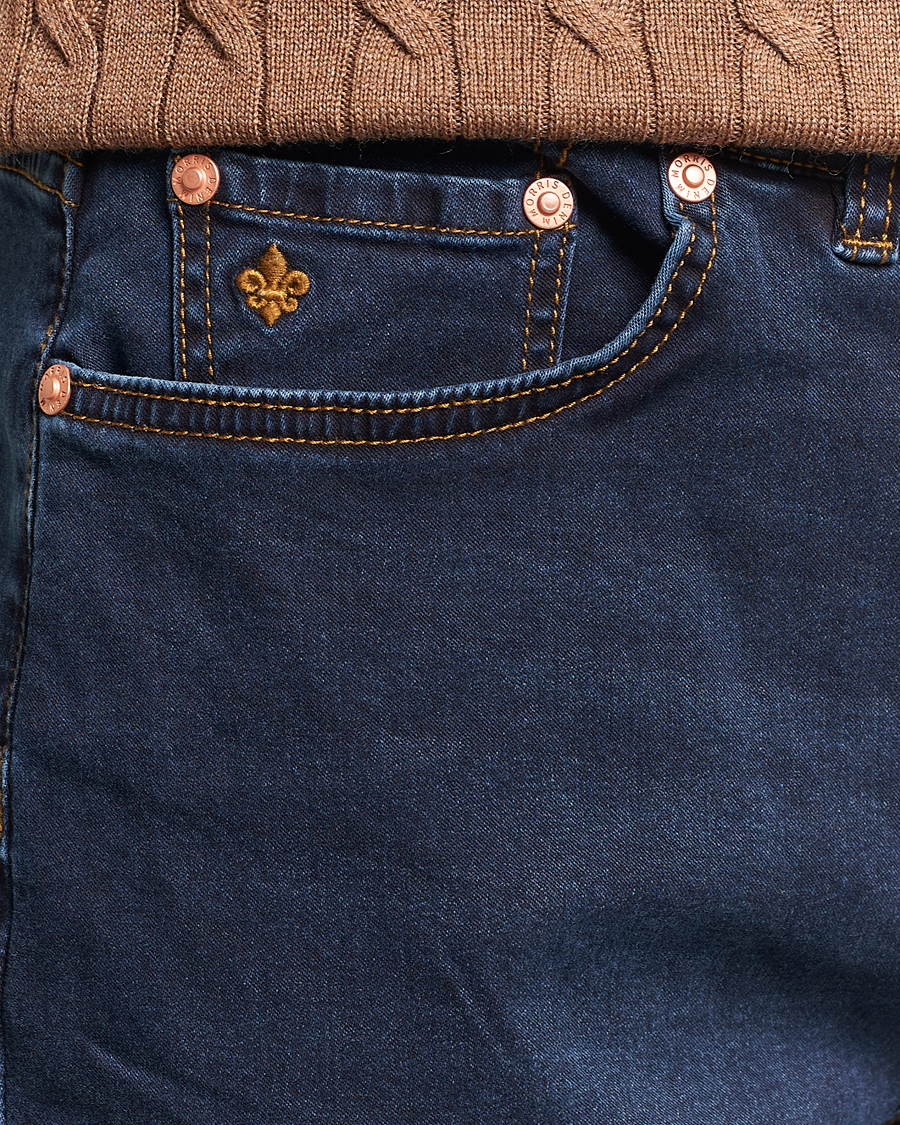 Heren | Broeken | Morris | James Satin Jeans One Year Wash