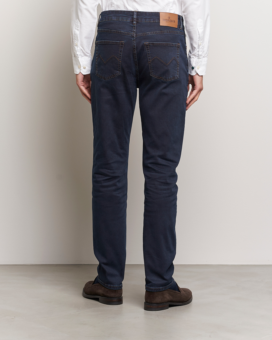 Heren | Broeken | Morris | James Satin Jeans Rinse Wash