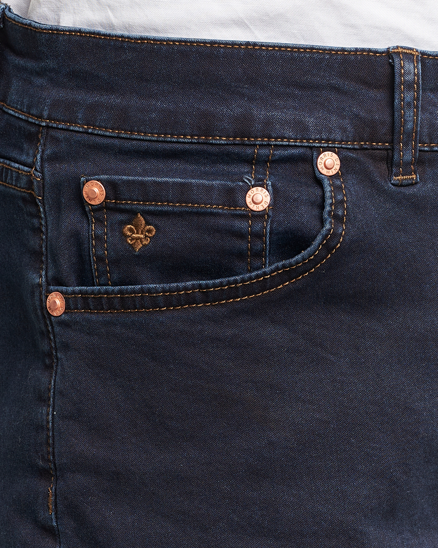 Heren | Broeken | Morris | James Satin Jeans Rinse Wash