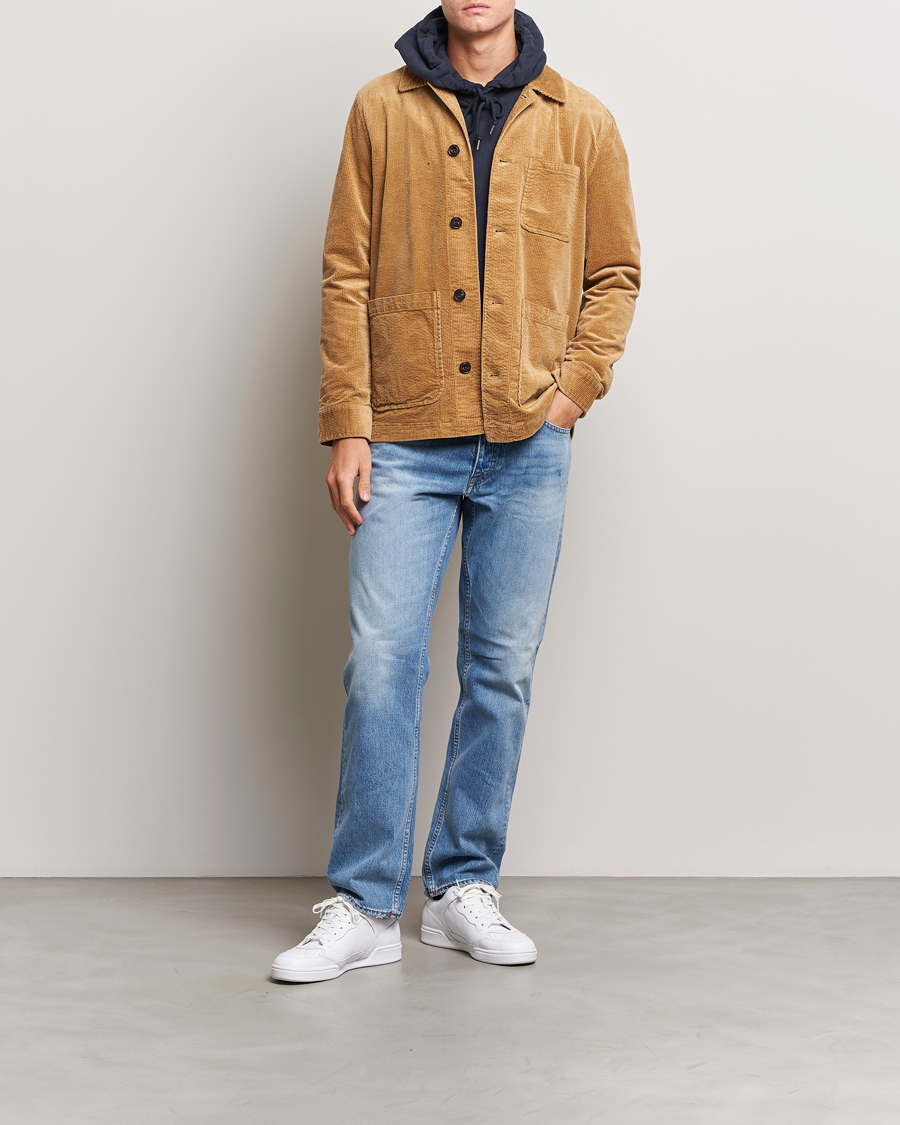 Heren | Overhemden | Morris | Pennon Shirt Jacket Camel