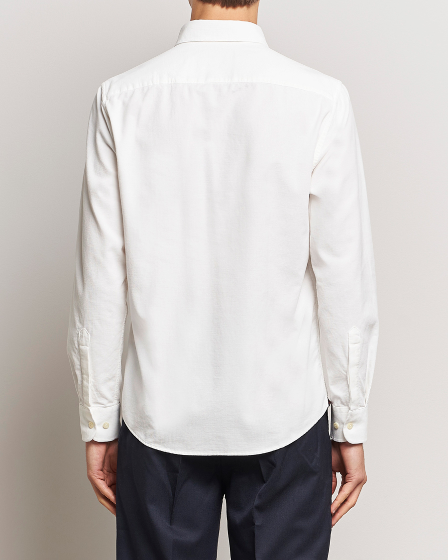 Heren | Overhemden | Morris | Douglas Corduroy Shirt Off White