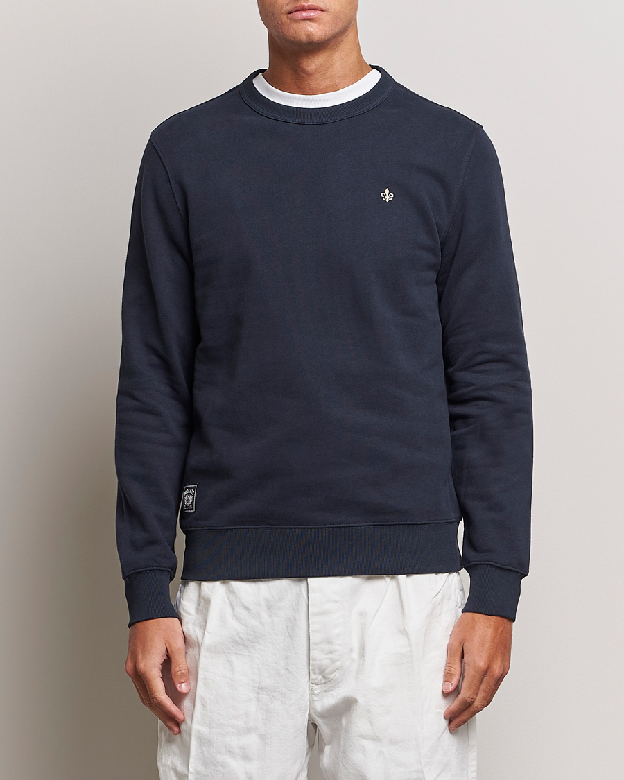 Heren | Preppy Authentic | Morris | Brandon Lily Sweatshirt Old Blue