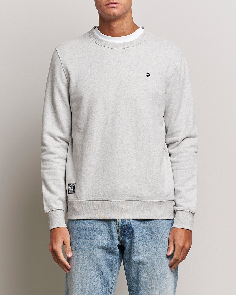 Heren | Sweatshirts | Morris | Brandon Lily Sweatshirt Grey