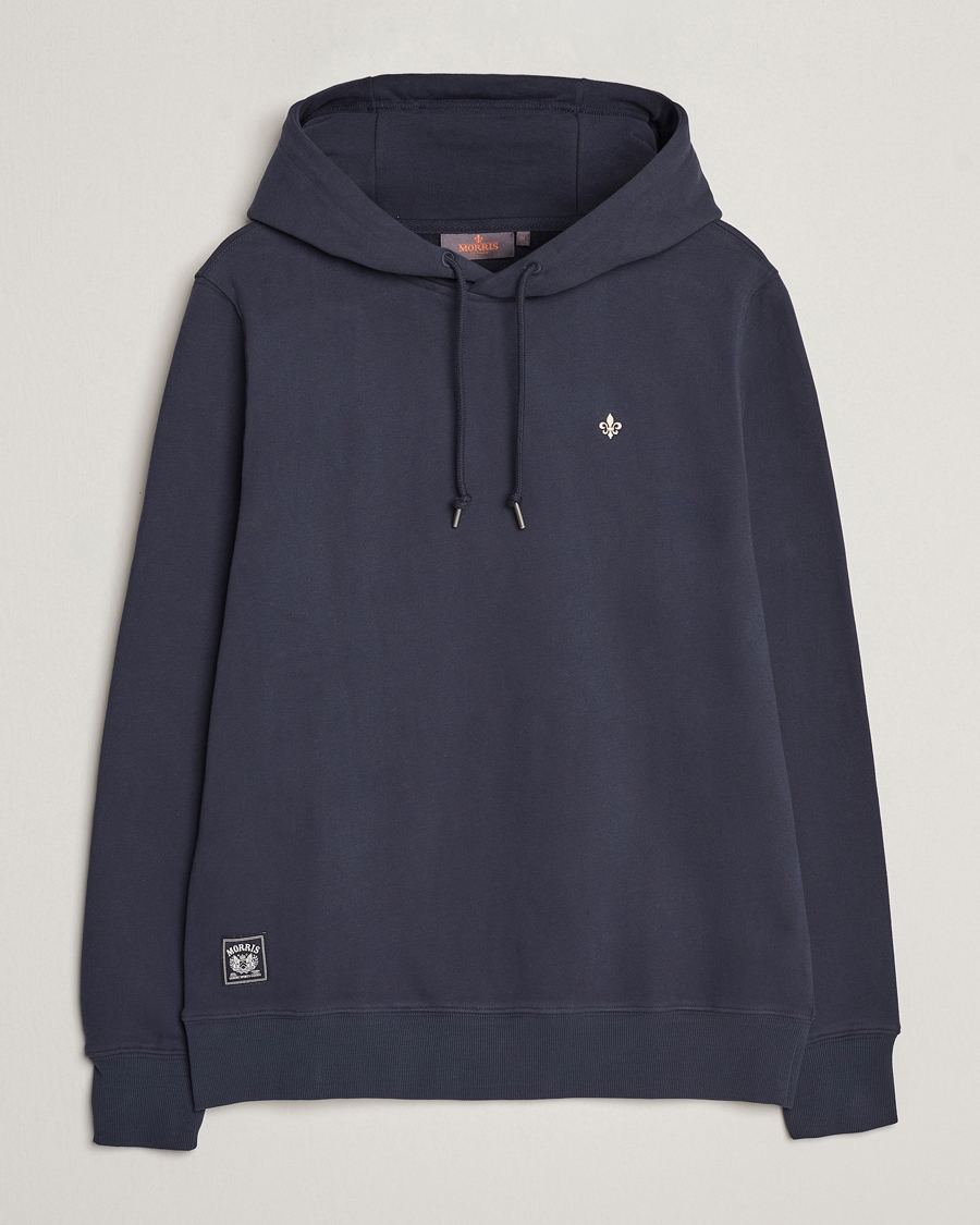 Heren | Truien | Morris | Brandon Lily Hoodie Old Blue