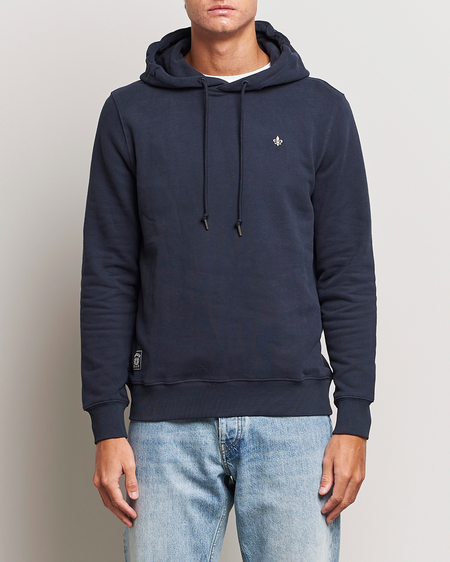 Heren | Truien | Morris | Brandon Lily Hoodie Old Blue