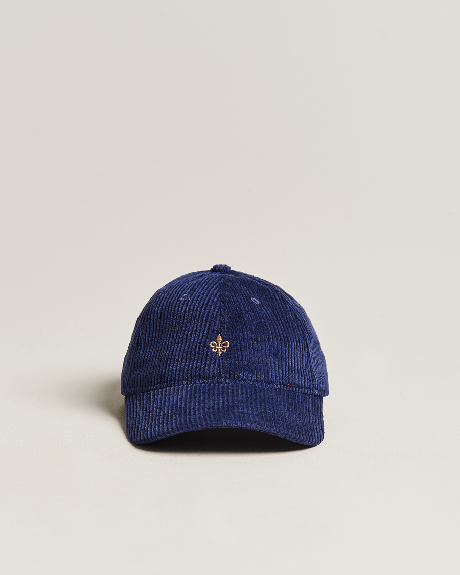 Heren | Morris Lily Corduroy Cap Navy | Morris | Lily Corduroy Cap Navy