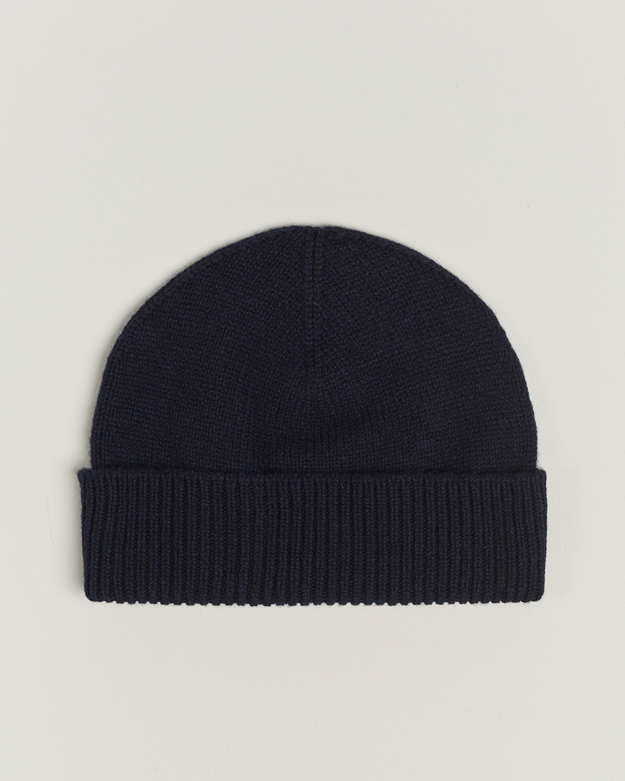 Heren | Sunspel Lambswool Hat Dark Navy | Sunspel | Lambswool Hat Dark Navy