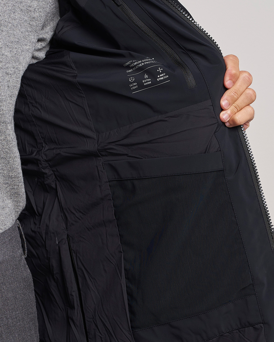 Heren | Jassen | UBR | Tycoon Padded Long Coat Black