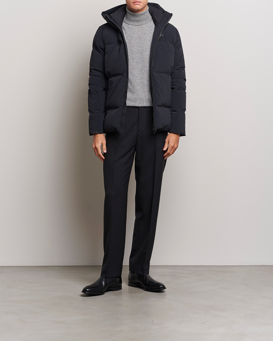 Heren | Jassen | UBR | Typhoon Padded Hood Jacket Black