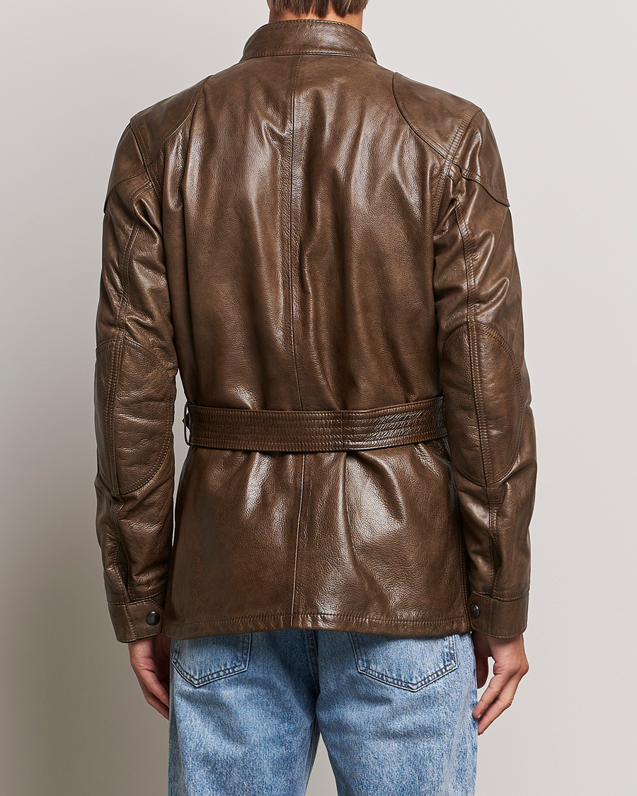 Heren | Jassen | Belstaff | Trailmaster Panther Leather Jacket Antique Bronze