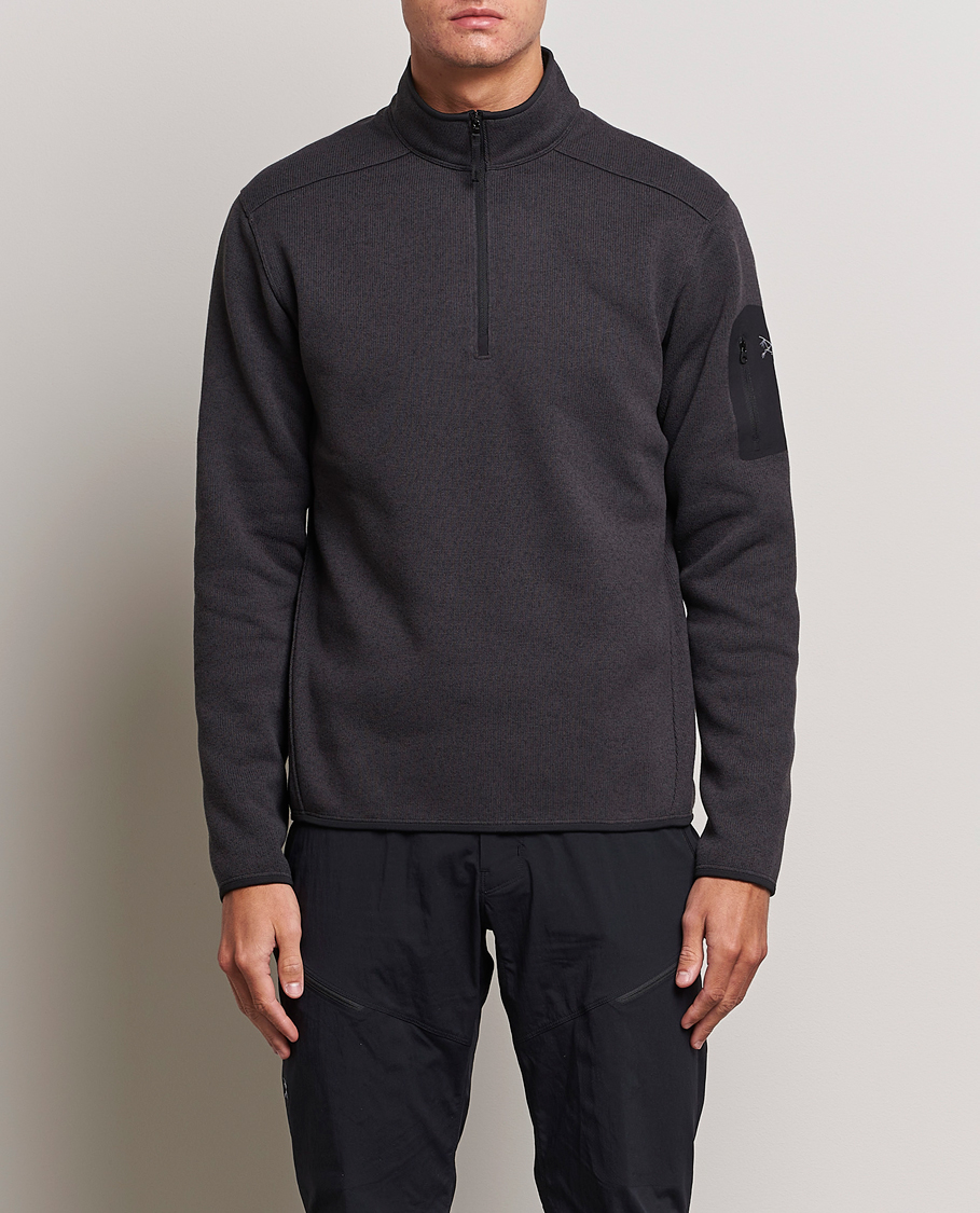 Heren | Half-zip | Arc\'teryx | Covert Half-Zip Black Heather