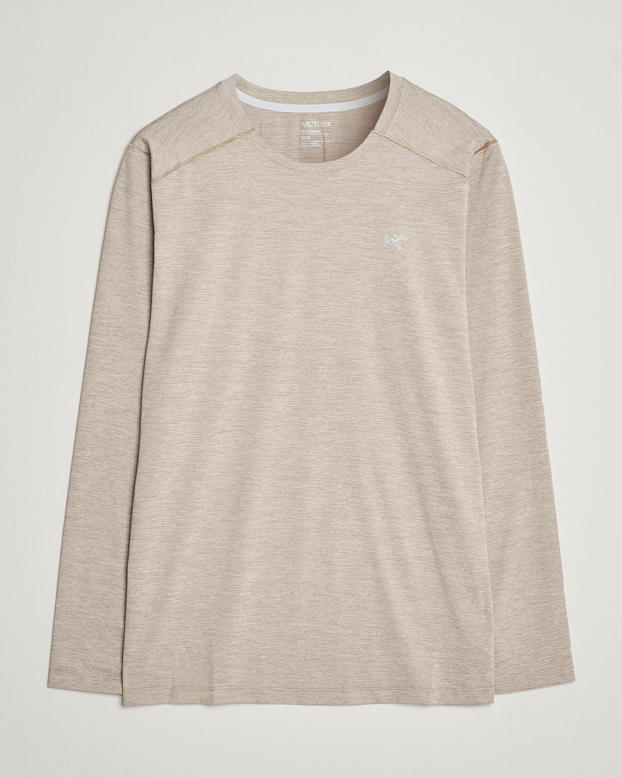 Heren | T-shirts | Arc'teryx | Cormac Long Sleeve T-Shirt Smoke Bluff Heather