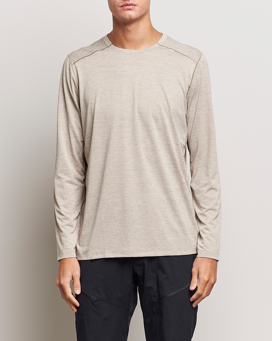 Heren | T-shirts | Arc'teryx | Cormac Long Sleeve T-Shirt Smoke Bluff Heather