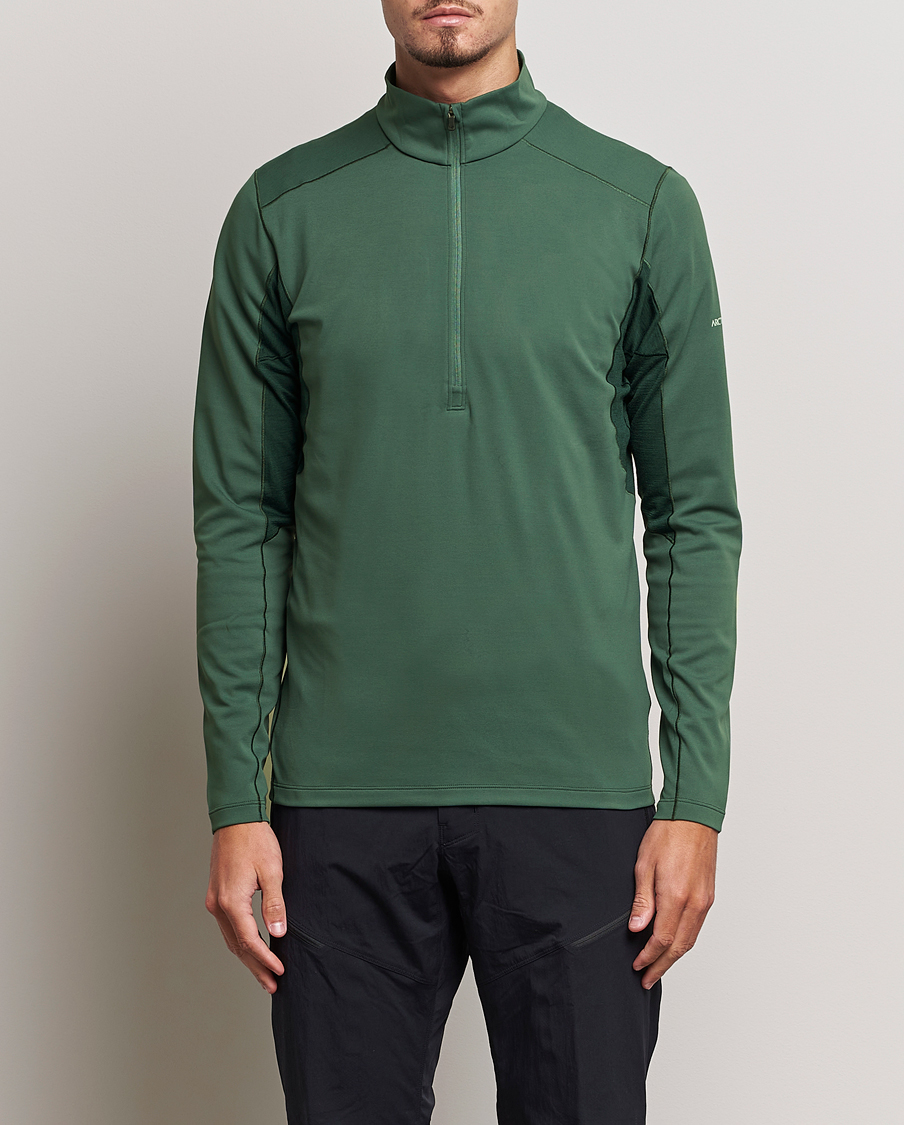 Heren | Kleding | Arc\'teryx | Rho Hybrid Half-Zip Boxcar Green