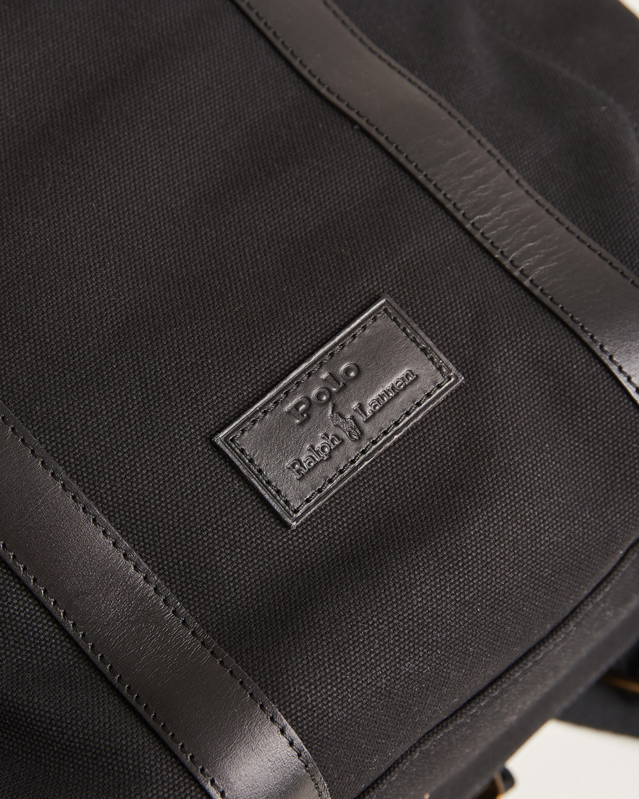 Heren | Polo Ralph Lauren Canvas Backpack Black | Polo Ralph Lauren | Canvas Backpack Black