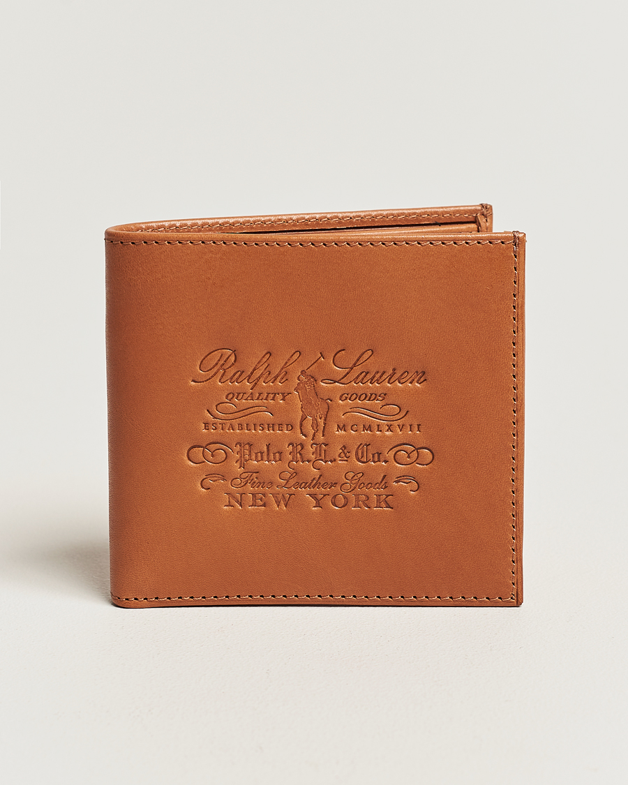 Heren |  | Polo Ralph Lauren | Leather Billfold Wallet Tan