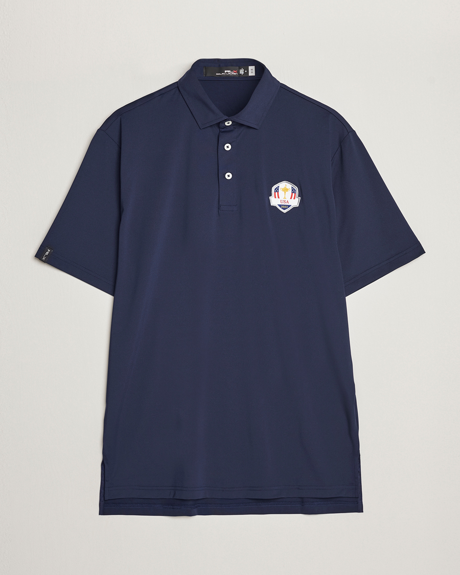 Heren | Polo's | RLX Ralph Lauren | Ryder Cup Airflow Polo French Navy
