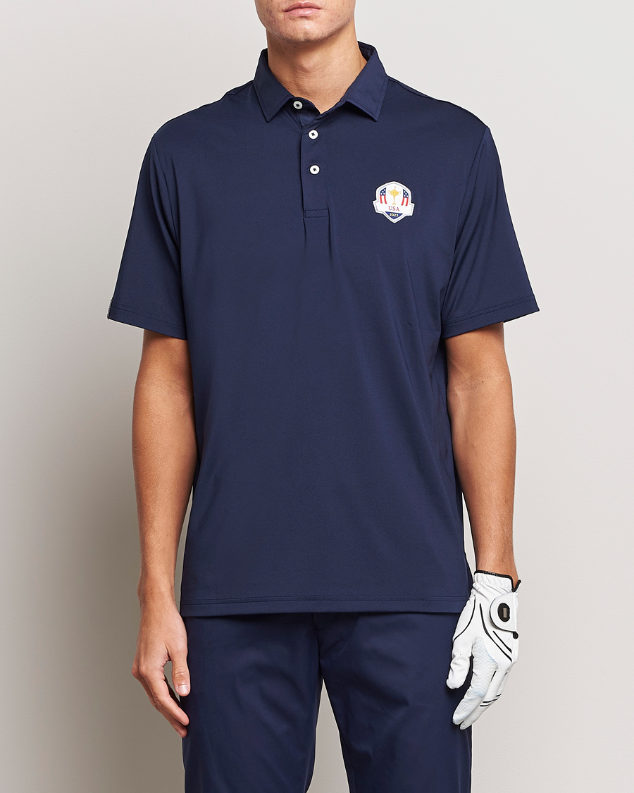 Heren | Polo's | RLX Ralph Lauren | Ryder Cup Airflow Polo French Navy