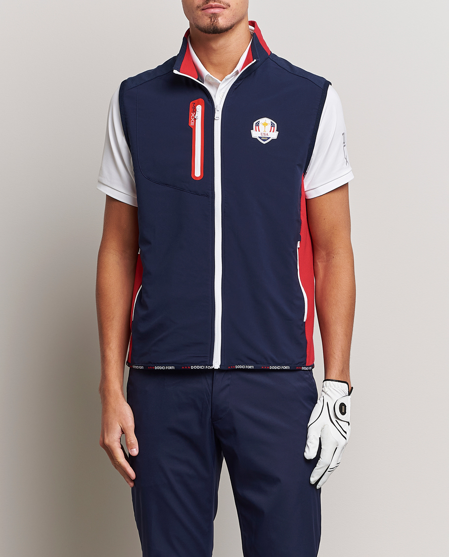Heren | Jassen | RLX Ralph Lauren | Ryder Cup Terry Vest French Navy
