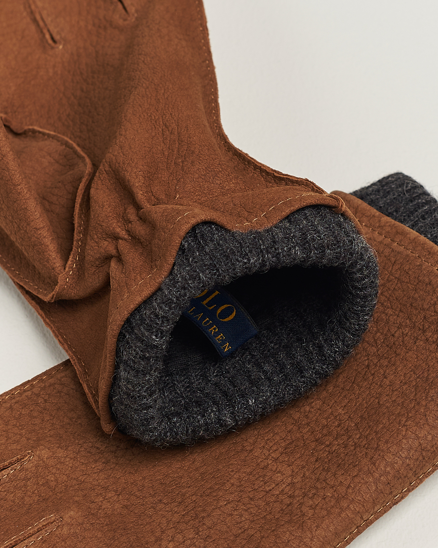 Heren |  | Polo Ralph Lauren | Leather Gloves Tan