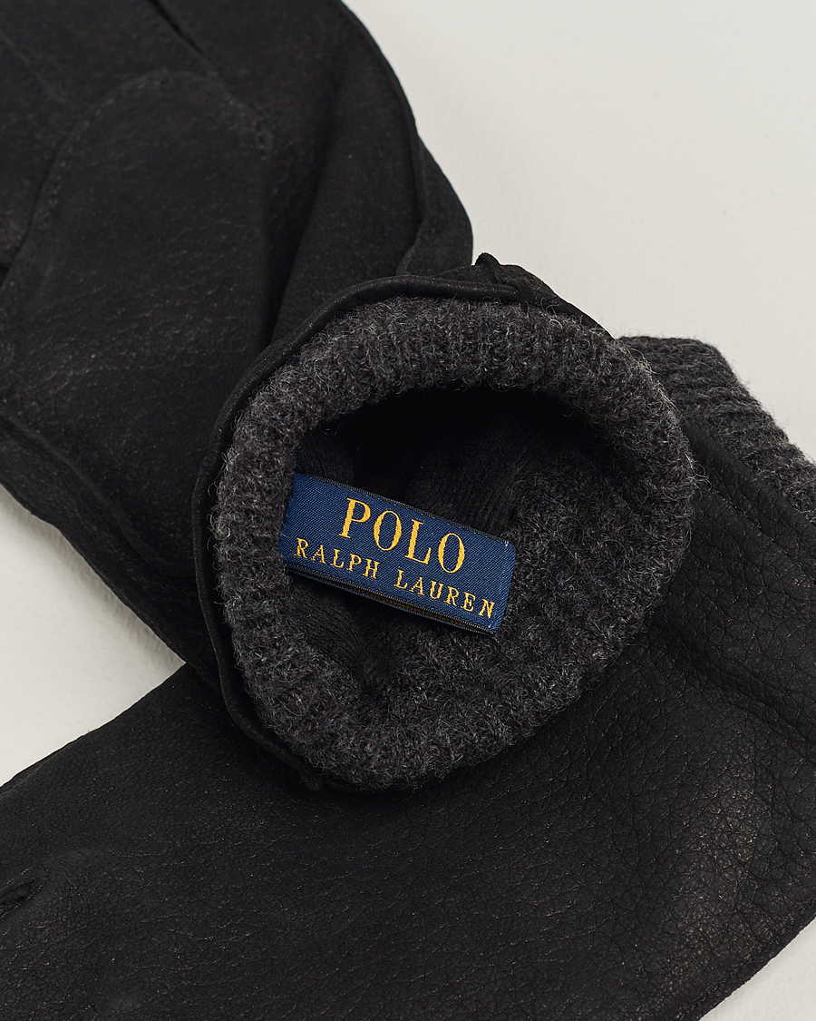 Heren |  | Polo Ralph Lauren | Leather Gloves Black