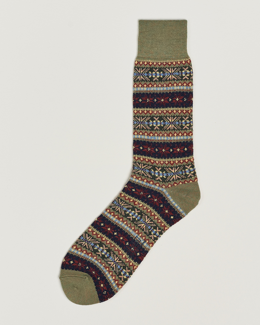 Heren | Ondergoed | Polo Ralph Lauren | Wool Fairisle Socks Loden