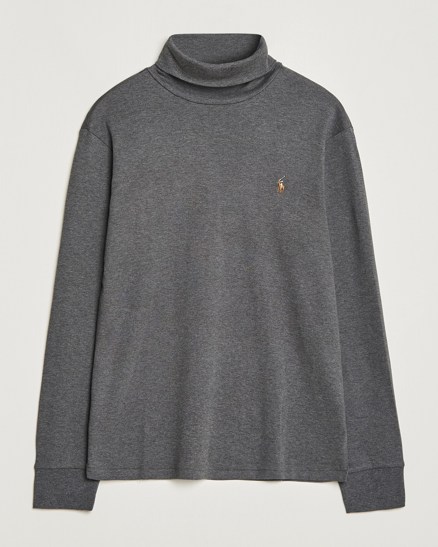 Heren | Truien | Polo Ralph Lauren | Luxury Pima Cotton Rollneck Barclay Heather